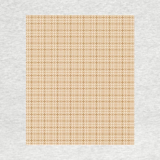 Beige checkered pattern by GinaaArts